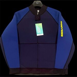 Sea-Doo Blue and Black Montego Neoprene Jacket